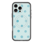 スリムプロテクションプレミアムケース with MagSafe［ 水彩ドット・レトロカラー - Light Blue ］