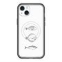スリムプロテクションプレミアムケース with MagSafe［ Coexist No.1 - White ］