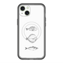 スリムプロテクションプレミアムケース with MagSafe［ Coexist No.1 - White ］