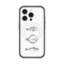 スリムプロテクションプレミアムケース with MagSafe［ Coexist No.1 - White ］