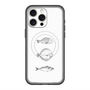 スリムプロテクションプレミアムケース with MagSafe［ Coexist No.1 - White ］