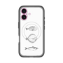 スリムプロテクションプレミアムケース with MagSafe［ Coexist No.1 - White ］