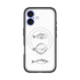 スリムプロテクションプレミアムケース with MagSafe［ Coexist No.1 - White ］