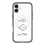 スリムプロテクションプレミアムケース with MagSafe［ Coexist No.1 - White ］