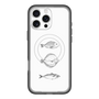 スリムプロテクションプレミアムケース with MagSafe［ Coexist No.1 - White ］