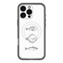 スリムプロテクションプレミアムケース with MagSafe［ Coexist No.1 - White ］