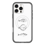 スリムプロテクションプレミアムケース with MagSafe［ Coexist No.1 - White ］