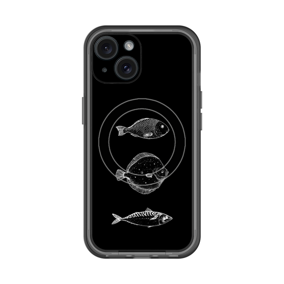 スリムプロテクションプレミアムケース with MagSafe［ Coexist No.1 - Black ］