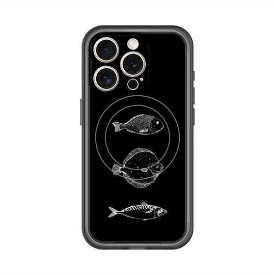 スリムプロテクションプレミアムケース with MagSafe［ Coexist No.1 - Black ］