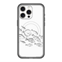 スリムプロテクションプレミアムケース with MagSafe［ Coexist No.2 - White ］