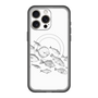 スリムプロテクションプレミアムケース with MagSafe［ Coexist No.2 - White ］