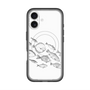 スリムプロテクションプレミアムケース with MagSafe［ Coexist No.2 - White ］