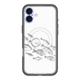 スリムプロテクションプレミアムケース with MagSafe［ Coexist No.2 - White ］