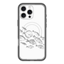 スリムプロテクションプレミアムケース with MagSafe［ Coexist No.2 - White ］
