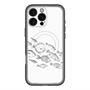 スリムプロテクションプレミアムケース with MagSafe［ Coexist No.2 - White ］