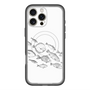 スリムプロテクションプレミアムケース with MagSafe［ Coexist No.2 - White ］
