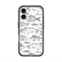 スリムプロテクションプレミアムケース with MagSafe［ Coexist No.3 - White ］