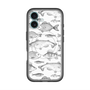 スリムプロテクションプレミアムケース with MagSafe［ Coexist No.3 - White ］