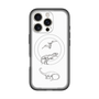 スリムプロテクションプレミアムケース with MagSafe［ Dinosaurs No.1 - White ］