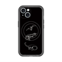 スリムプロテクションプレミアムケース with MagSafe［ Dinosaurs No.1 - Black ］