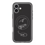 スリムプロテクションプレミアムケース with MagSafe［ Dinosaurs No.1 - Black ］