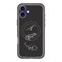 スリムプロテクションプレミアムケース with MagSafe［ Dinosaurs No.1 - Black ］