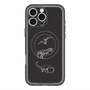 スリムプロテクションプレミアムケース with MagSafe［ Dinosaurs No.1 - Black ］
