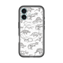 スリムプロテクションプレミアムケース with MagSafe［ Dinosaurs No.2 - White ］