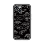 スリムプロテクションプレミアムケース with MagSafe［ Dinosaurs No.2 - Black ］