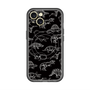 スリムプロテクションプレミアムケース with MagSafe［ Dinosaurs No.2 - Black ］