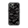 スリムプロテクションプレミアムケース with MagSafe［ Dinosaurs No.2 - Black ］