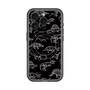 スリムプロテクションプレミアムケース with MagSafe［ Dinosaurs No.2 - Black ］
