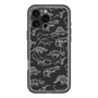 スリムプロテクションプレミアムケース with MagSafe［ Dinosaurs No.2 - Black ］