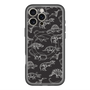 スリムプロテクションプレミアムケース with MagSafe［ Dinosaurs No.2 - Black ］