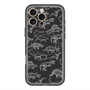 スリムプロテクションプレミアムケース with MagSafe［ Dinosaurs No.2 - Black ］