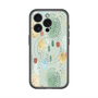 スリムプロテクションプレミアムケース with MagSafe［ 北欧水彩 - 03 ］