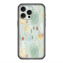 スリムプロテクションプレミアムケース with MagSafe［ 北欧水彩 - 03 ］