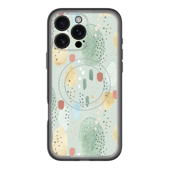 スリムプロテクションプレミアムケース with MagSafe［ 北欧水彩 - 03 ］