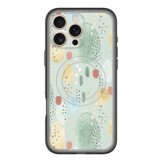 スリムプロテクションプレミアムケース with MagSafe［ 北欧水彩 - 03 ］