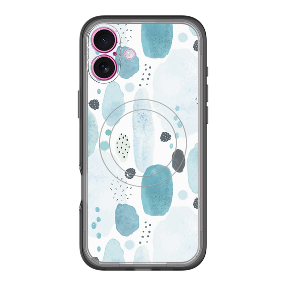 スリムプロテクションプレミアムケース with MagSafe［ 北欧水彩 - 04 ］