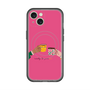 スリムプロテクションプレミアムケース with MagSafe［ Teatime - Pink ］