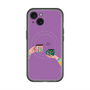 スリムプロテクションプレミアムケース with MagSafe［ Teatime - Purple ］