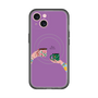 スリムプロテクションプレミアムケース with MagSafe［ Teatime - Purple ］
