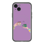 スリムプロテクションプレミアムケース with MagSafe［ Teatime - Purple ］