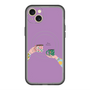スリムプロテクションプレミアムケース with MagSafe［ Teatime - Purple ］