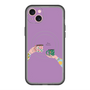 スリムプロテクションプレミアムケース with MagSafe［ Teatime - Purple ］