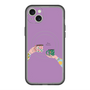スリムプロテクションプレミアムケース with MagSafe［ Teatime - Purple ］