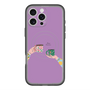 スリムプロテクションプレミアムケース with MagSafe［ Teatime - Purple ］