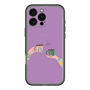スリムプロテクションプレミアムケース with MagSafe［ Teatime - Purple ］