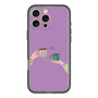 スリムプロテクションプレミアムケース with MagSafe［ Teatime - Purple ］